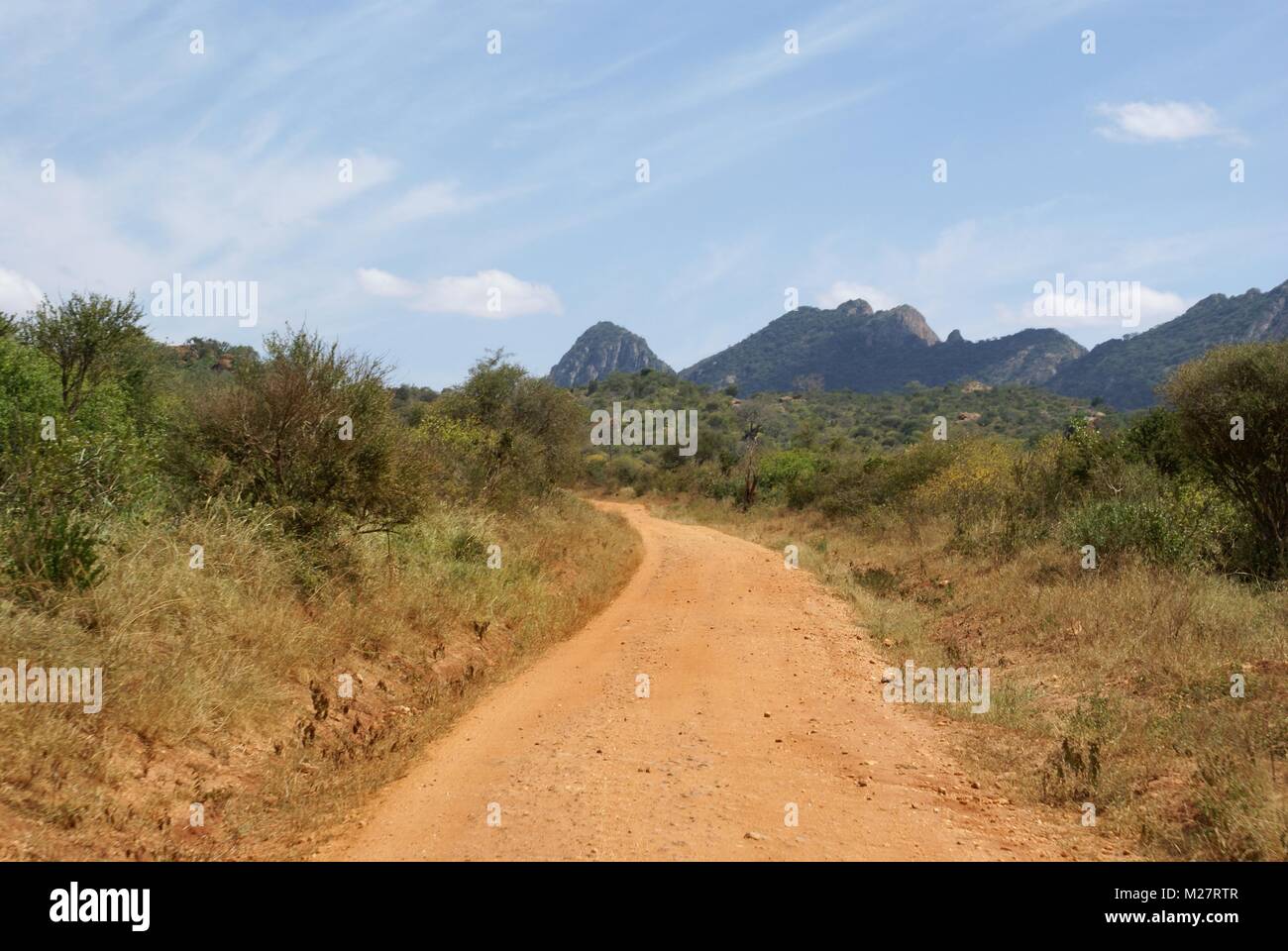 Afrique du Sud kenya paysage Banque D'Images