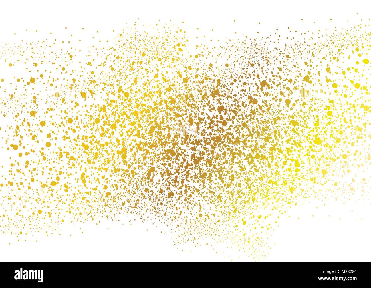 Abstract grunge fond pointillé d'or. Vector illustration design Illustration de Vecteur