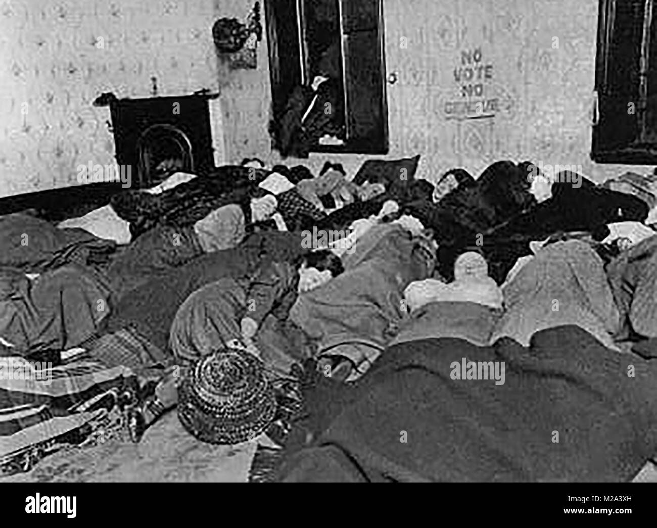 Les suffragettes évité d'être inclus dans le recensement de 1911 en dormant dans des maisons inoccupées Banque D'Images