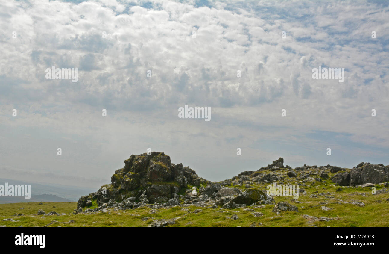 Cox Tor, Dartmoor National Park, Devon Banque D'Images