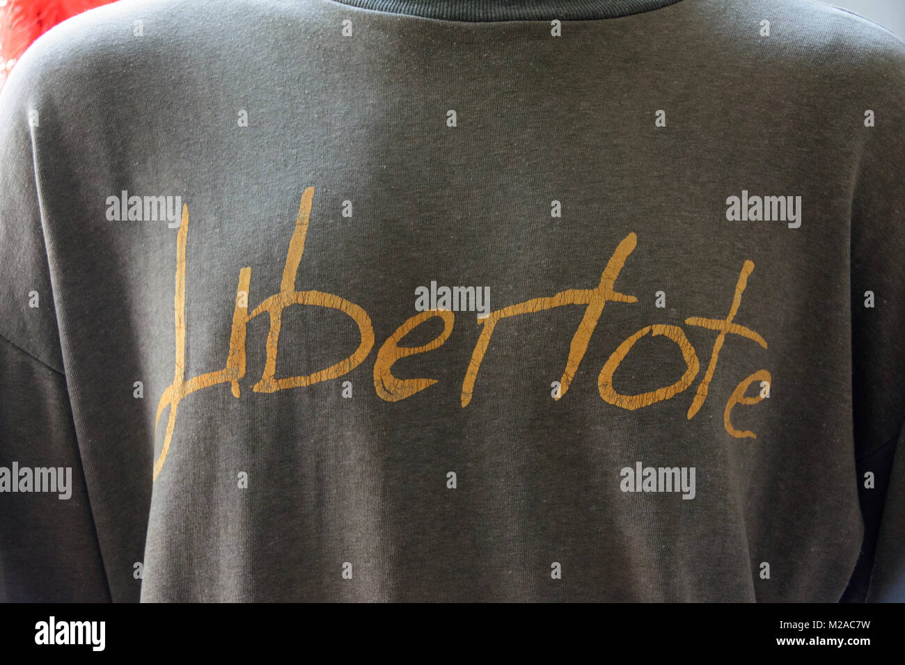 Timisoara, Roumanie. Shirt portés lors de la révolution roumaine en 1989 Banque D'Images