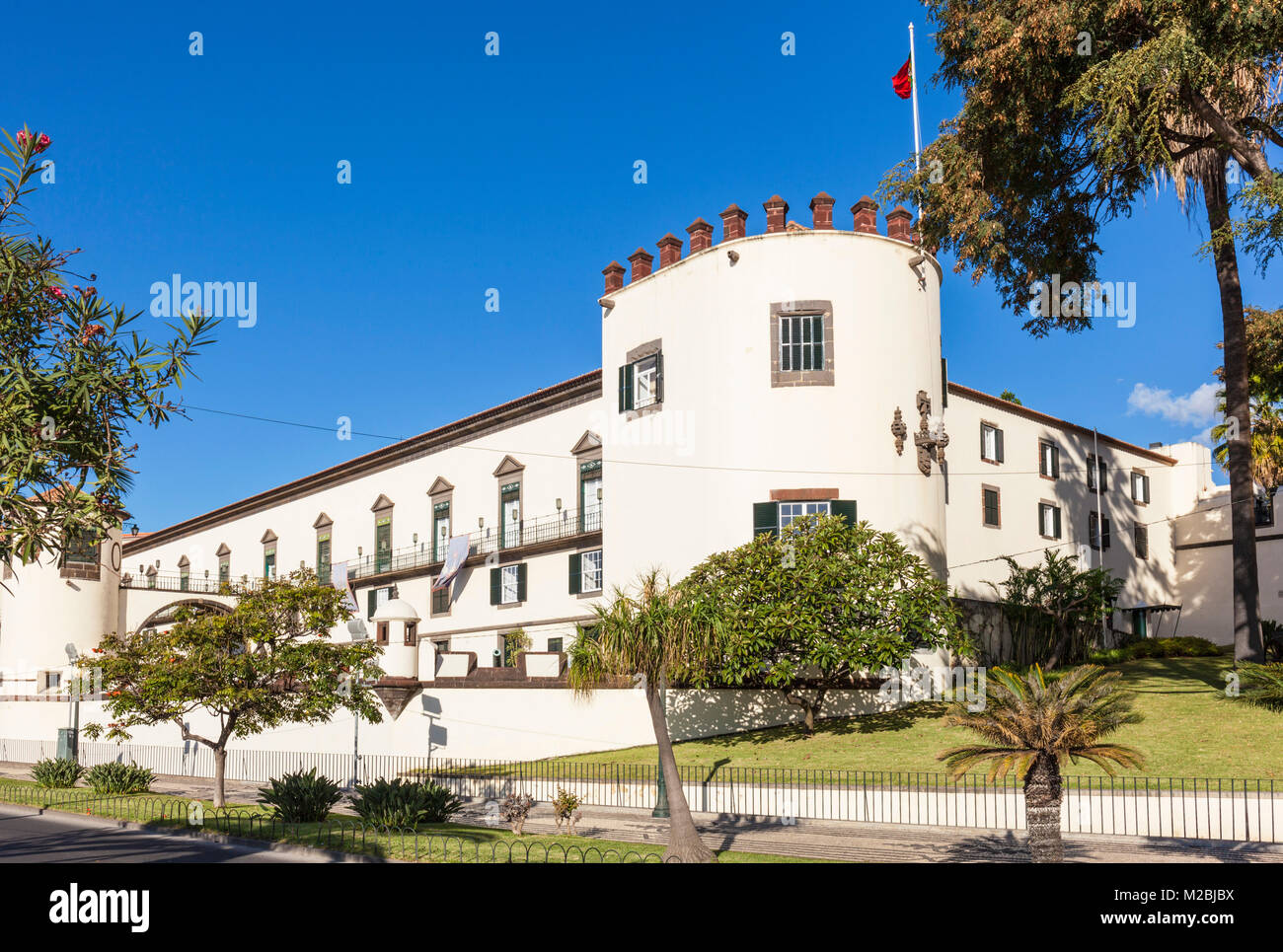 PORTUGAL Madère Madère Madère la résidence officielle du représentant de la République, Fortress-Palace de São Lourenço, Funchal Madeira Banque D'Images
