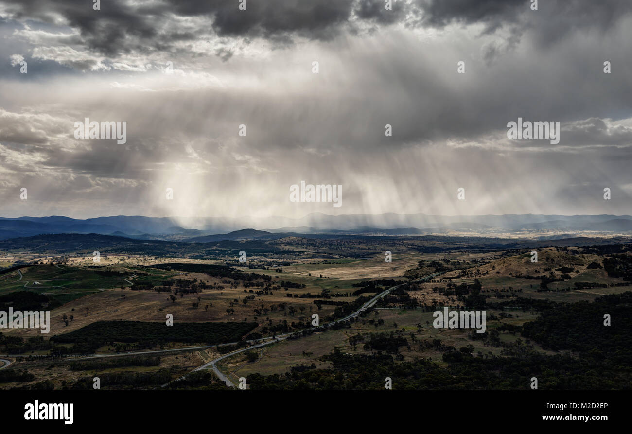 Paysage pris en 2015 à Canberra Banque D'Images