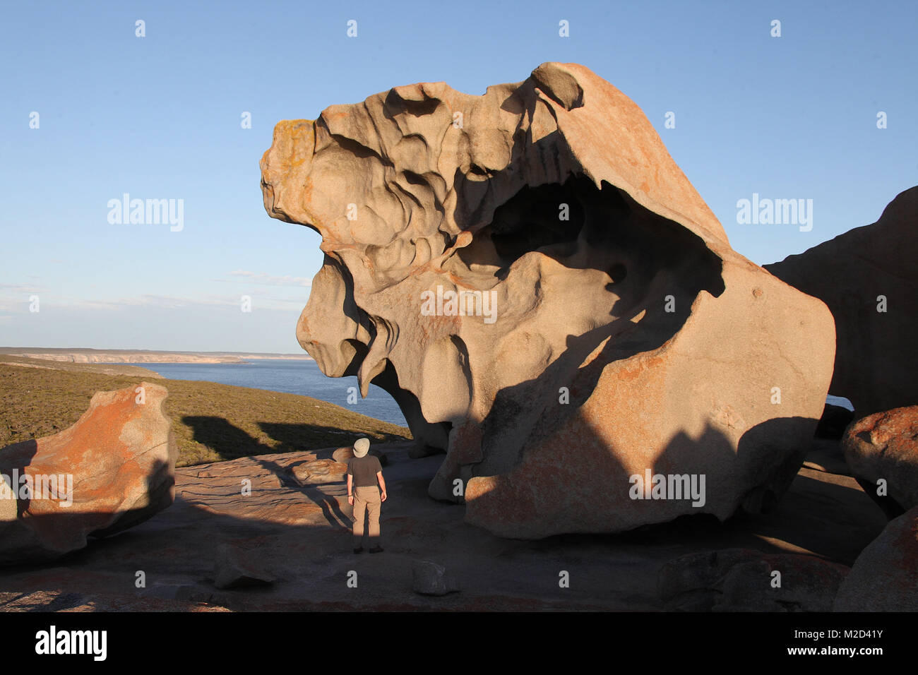 Remarkable Rocks au parc national de Flinders Chase sur Kangaroo Island Banque D'Images