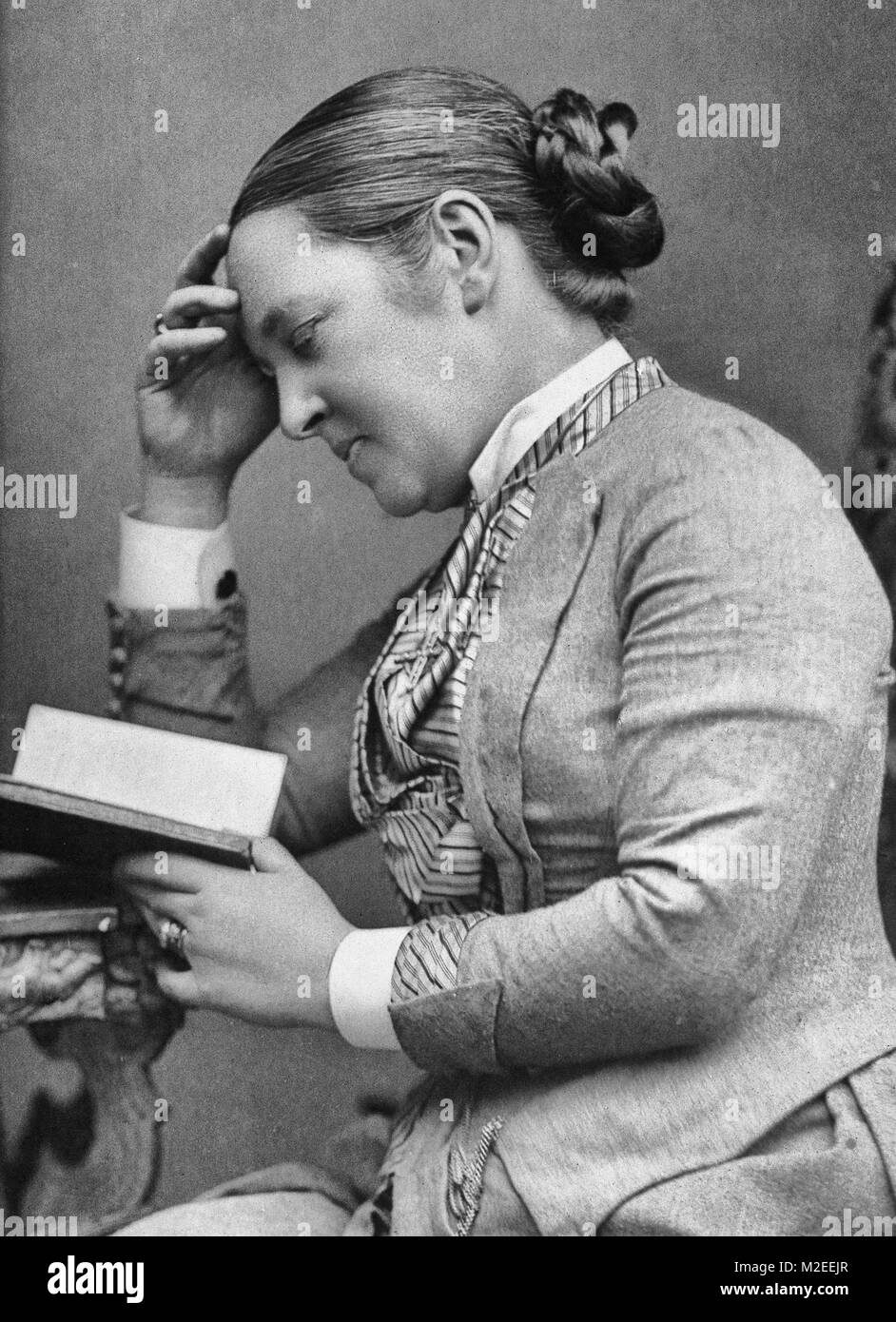Elizabeth Garrett Anderson, vers 1889 Banque D'Images
