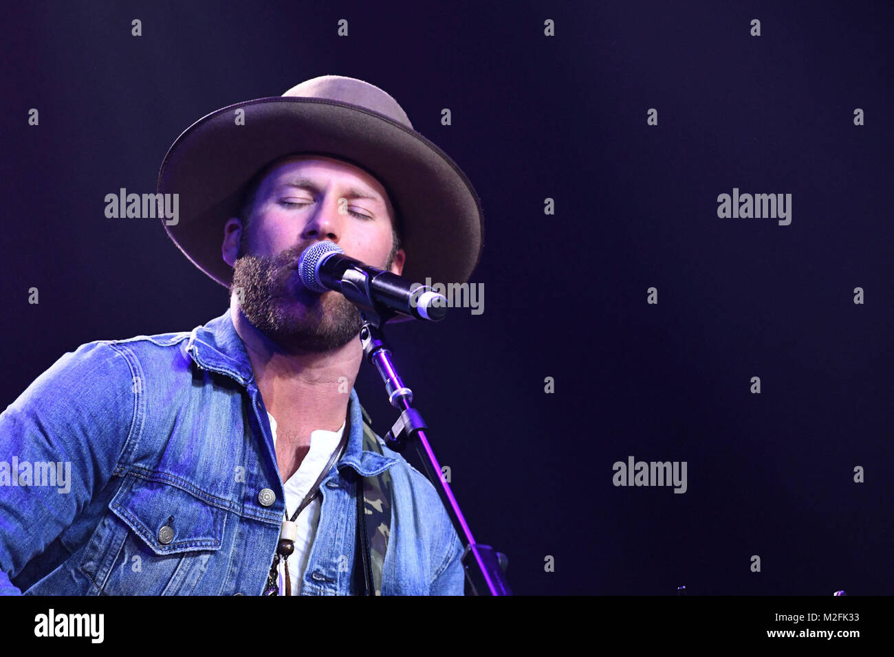 Nashville, Tennessee, USA. 7 Février, 2018. 07 février 2018 - Nashville, Tennessee - Drake blanc. CRS 2018 Jour 3 grosse Machine Label Group Performance tenue à l'hôtel Omni. Crédit photo : Dara-Michelle Farr/AdMedia Crédit : Dara-Michelle Farr/AdMedia/ZUMA/Alamy Fil Live News Banque D'Images
