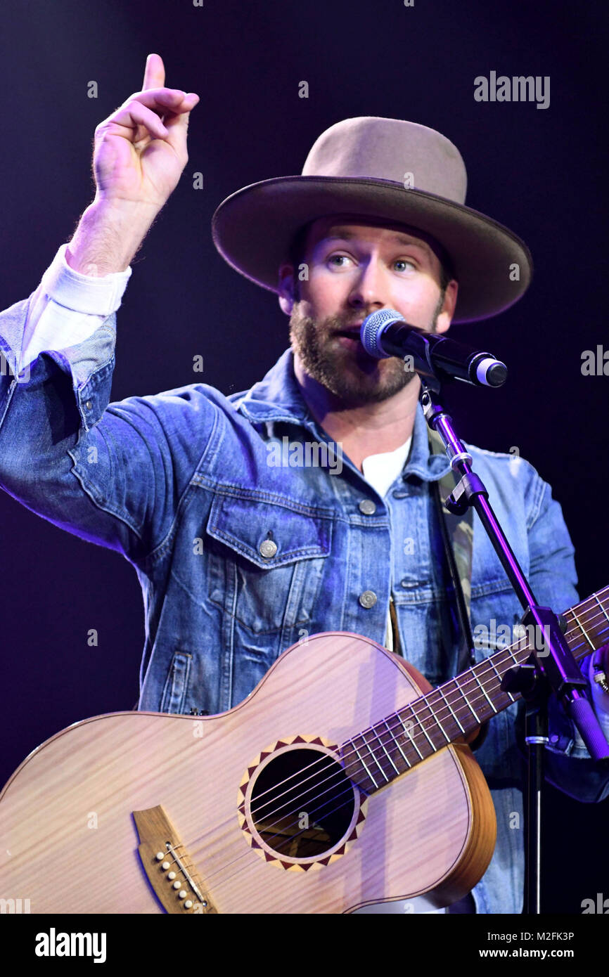 Nashville, Tennessee, USA. 7 Février, 2018. 07 février 2018 - Nashville, Tennessee - Drake blanc. CRS 2018 Jour 3 grosse Machine Label Group Performance tenue à l'hôtel Omni. Crédit photo : Dara-Michelle Farr/AdMedia Crédit : Dara-Michelle Farr/AdMedia/ZUMA/Alamy Fil Live News Banque D'Images