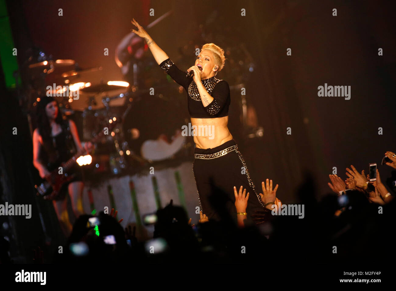 Der us-amerikanische Pop-Rock-Rose Superstar dans der Festhalle Frankfurt.  + + + 3S PHOTO / Foto : Sven-Sebastian Sajak Banque D'Images