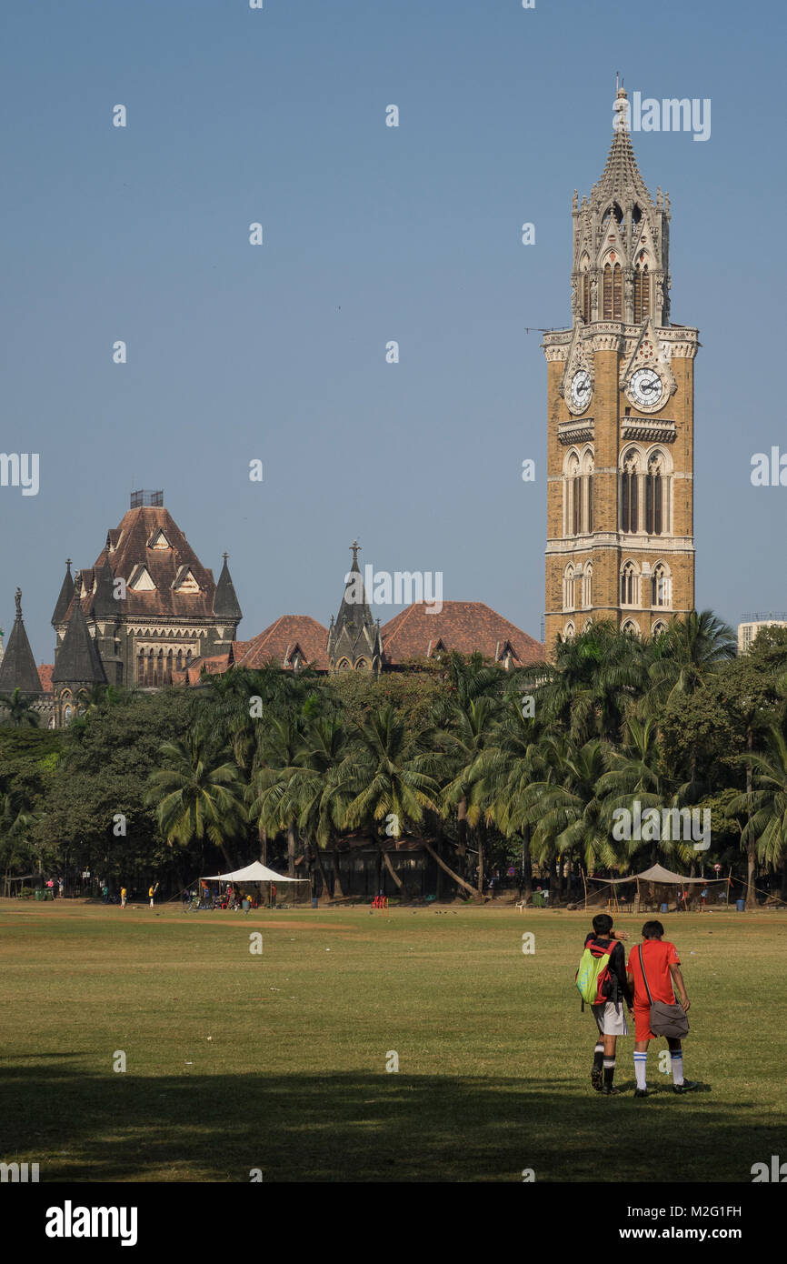 L'Inde, Maharashtra, Mumbai, Maidan Banque D'Images