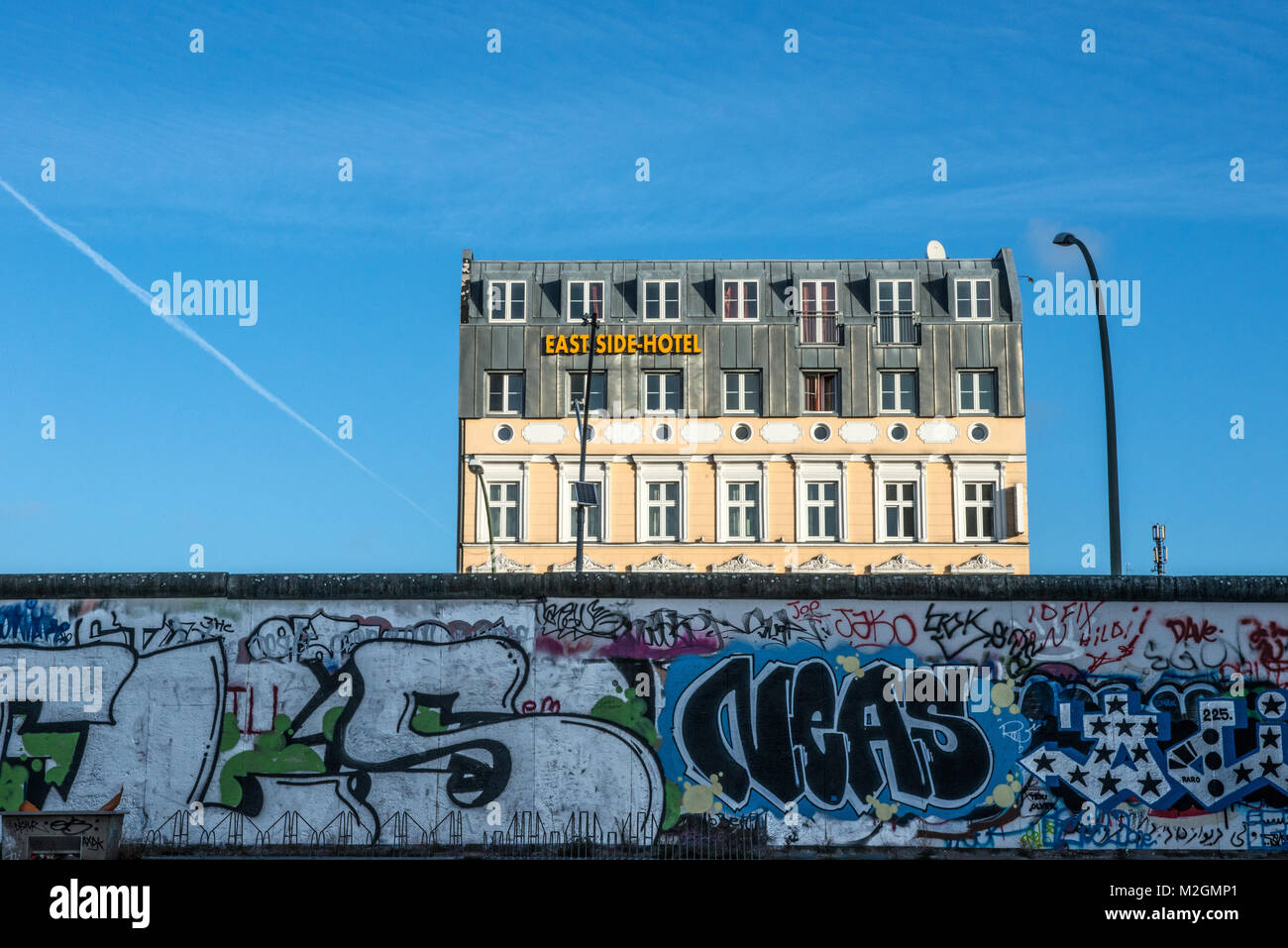 La visite de la capitale de l'Allemagne réunifiée, la belle ville de Berlin Banque D'Images