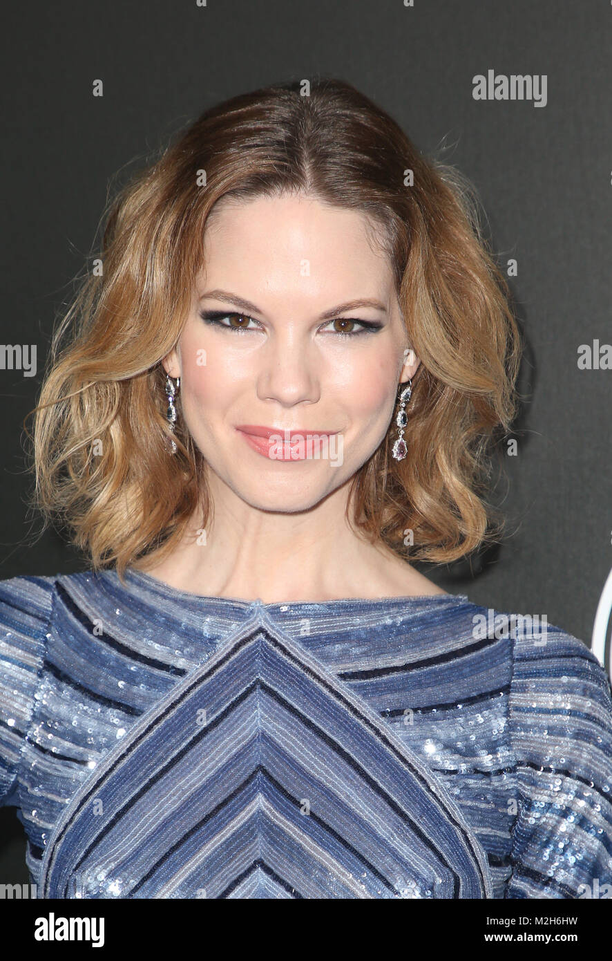 L'Art de l'Elysium's 11th Annual Black Tie expérience artistique ciel à Barker Hangar à Santa Monica, en Californie. Mariana Klaveno' : où : Santa Monica, Californie, États-Unis Quand : 06 Jan 2018 Credit : FayesVision/WENN.com Banque D'Images