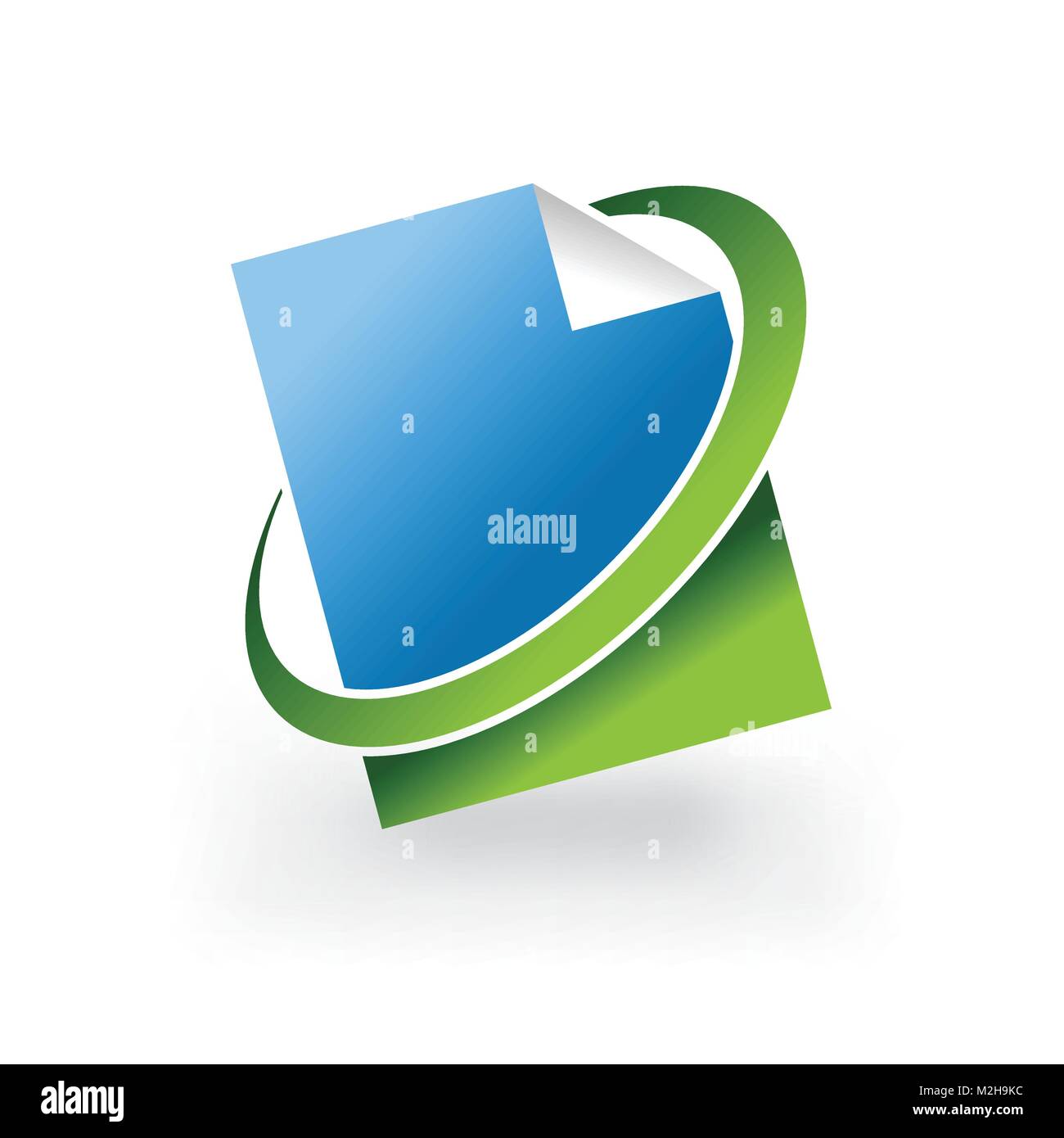 Symbole de fichier réseau Illustration de Vecteur