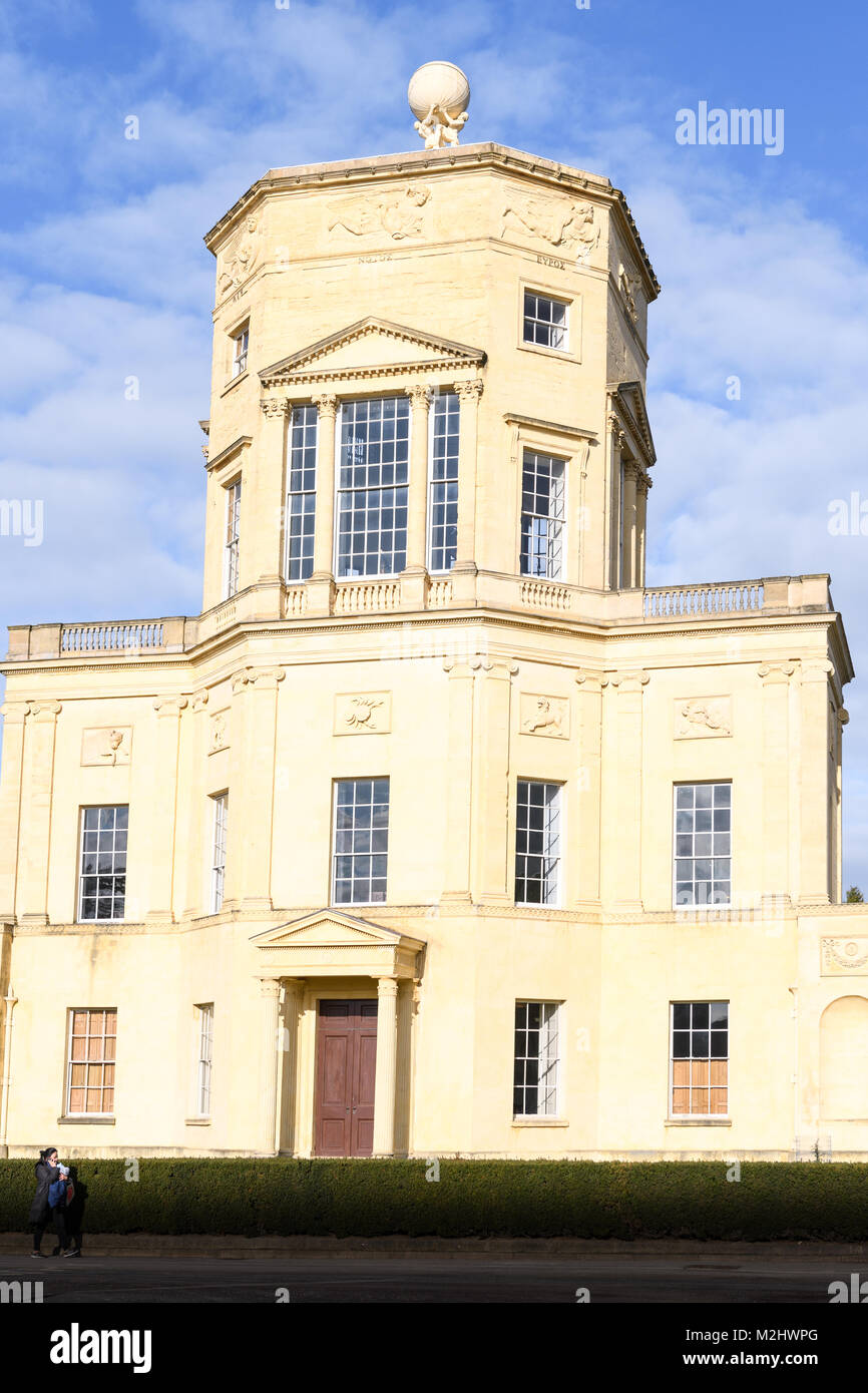 La dix-huitième siècle obsevatory (maintenant la salle à manger et salle commune de Green Templeton College) dans le quartier de l'Observatoire Radcliffe (ROQ) à la Banque D'Images