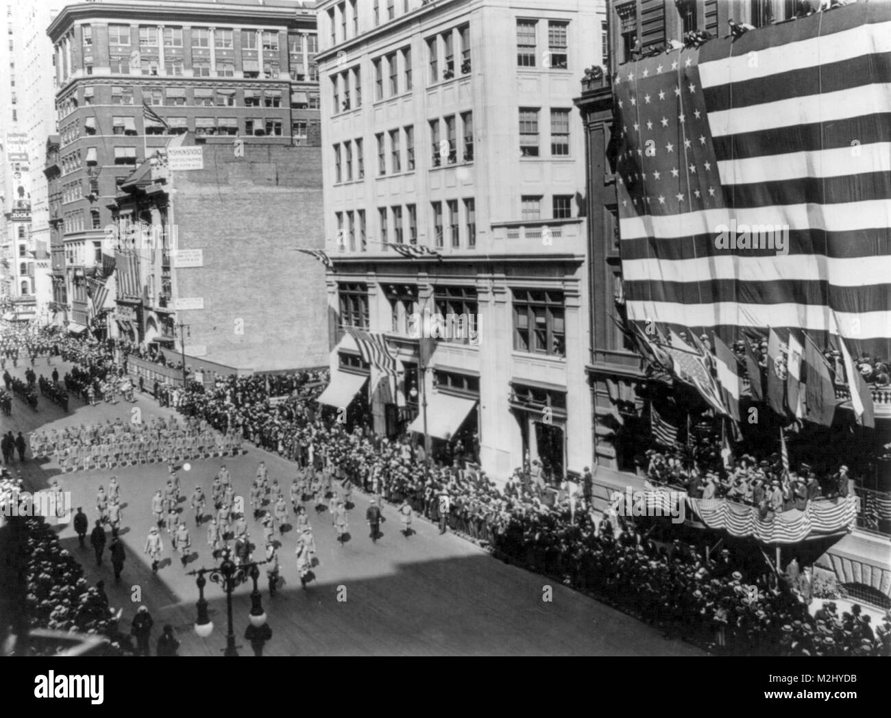 Expédition contre Pancho Villa, 12e d'infanterie de New York Banque D'Images