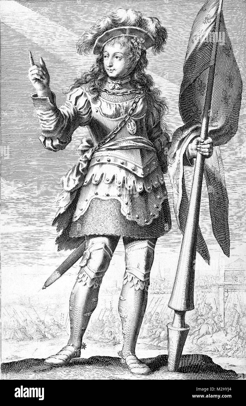 Jeanne d'Arc, héroïne Nationale Française Banque D'Images