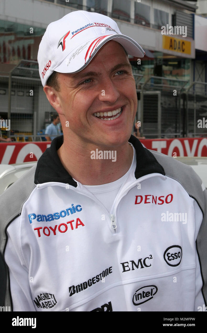 Ralf Schumacher bei den Taxifahrten am Rande des Formule 1 Laufes am 06.05.2006 auf Nürburgring. Banque D'Images