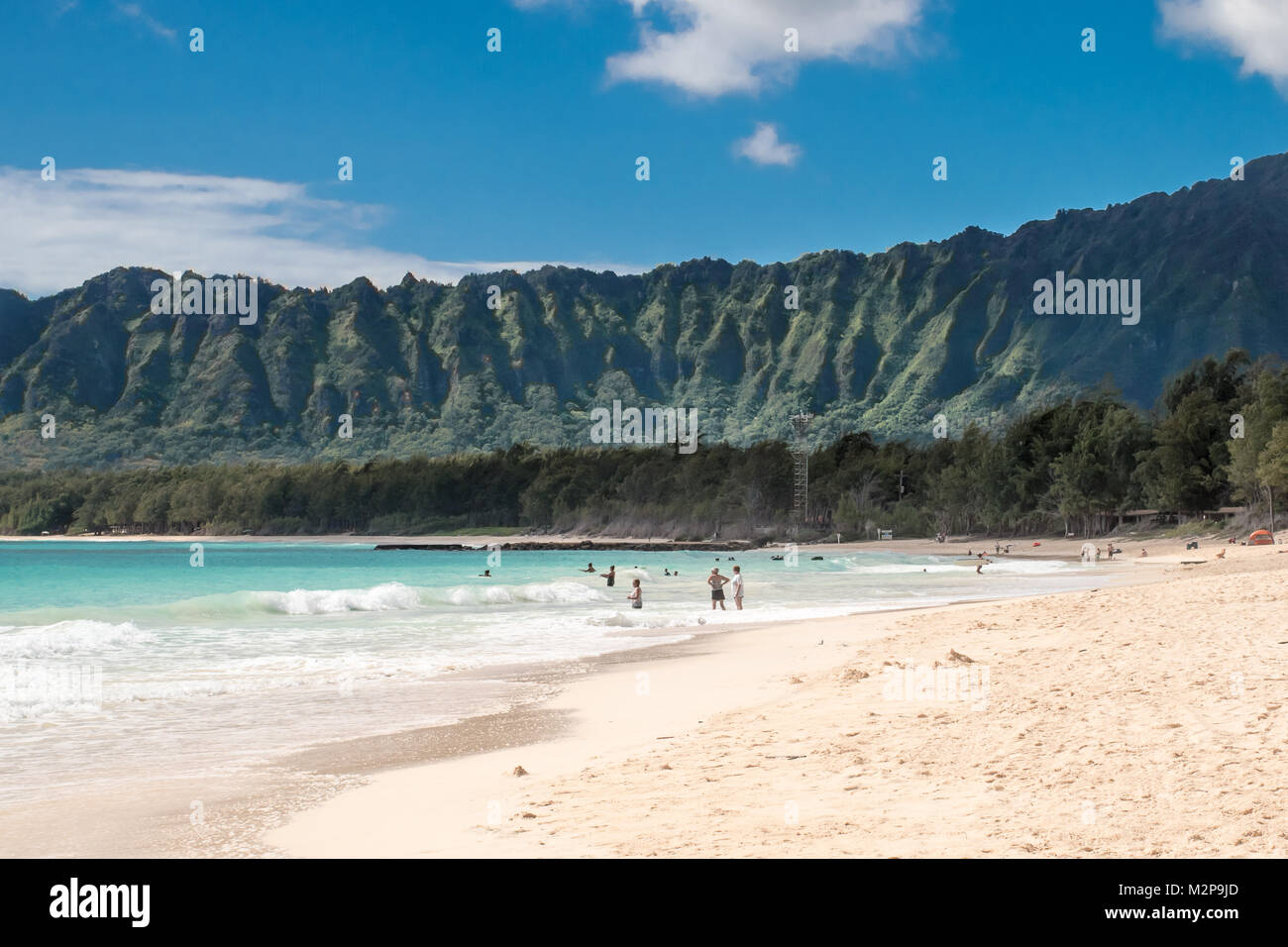 Waimanalo beach park Banque de photographies et d'images à haute résolution  - Alamy