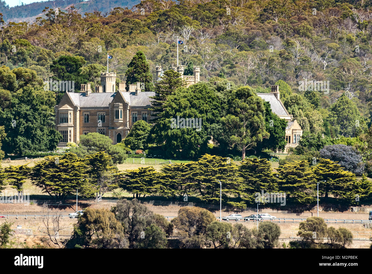 La Maison du gouvernement, Hobart, Tasmanie, Australie Banque D'Images