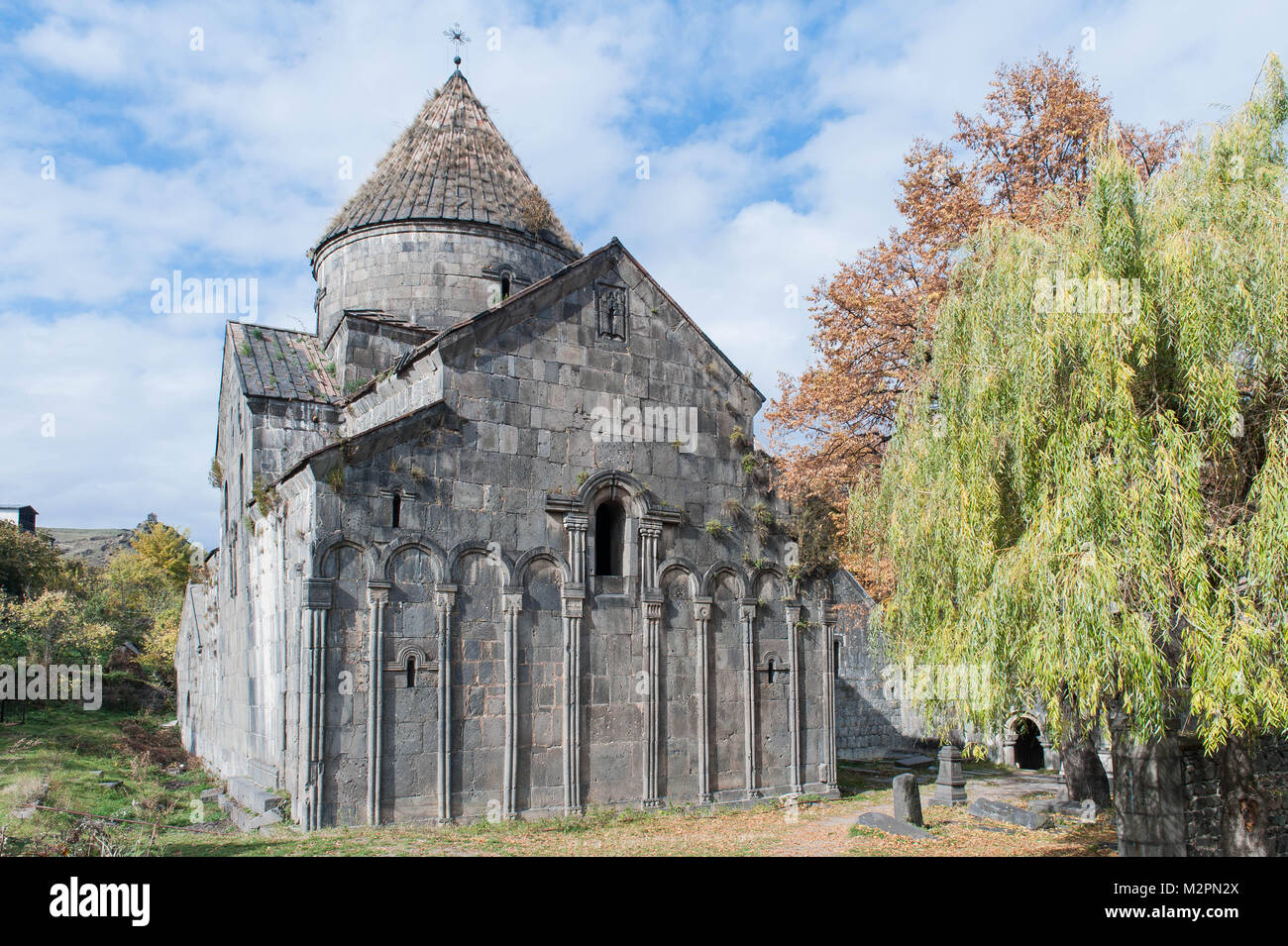 Haghbat et de Sanahin est un complexe monastique arménienne fondée au 10e siècle dans la province de Lori Arménie. figurant sur la liste du patrimoine mondial. Banque D'Images