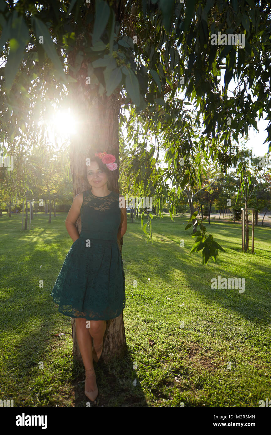 Les femmes dans la nature Banque D'Images