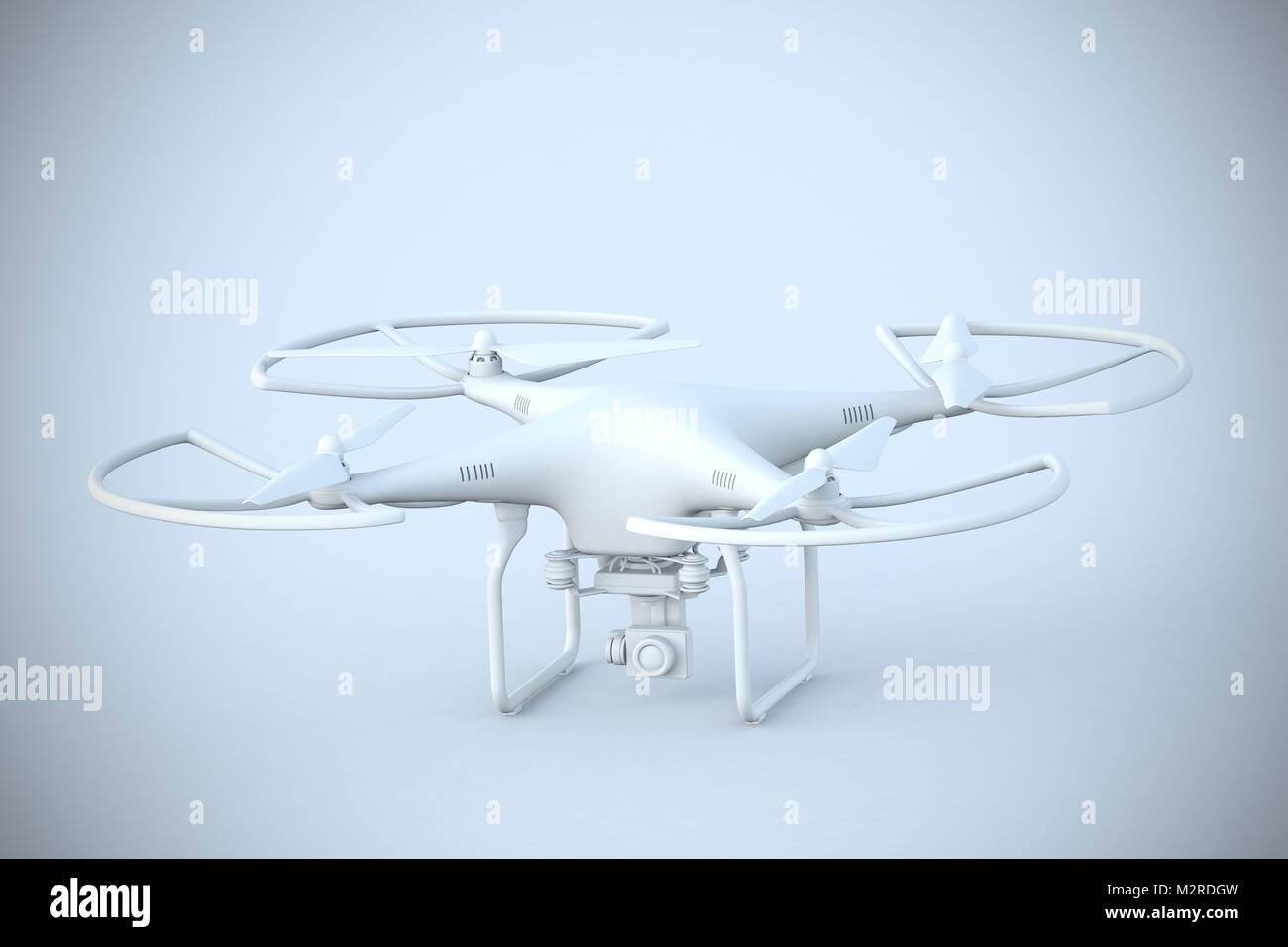 [M] CGI, 3-D, l'infographie d'un polygone, modèle de drone Banque D'Images