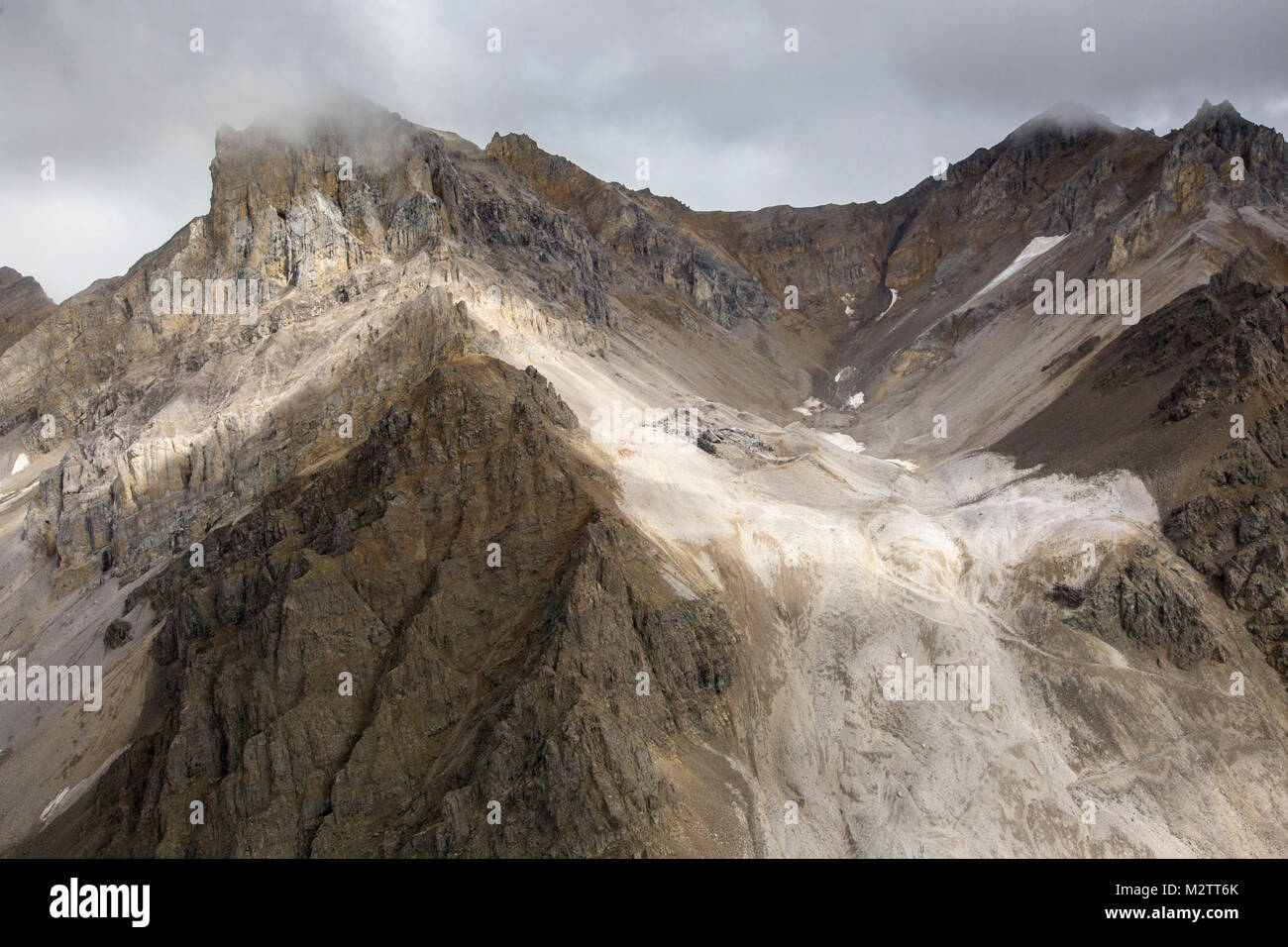 Les vestiges de la mine Jumbo Banque D'Images