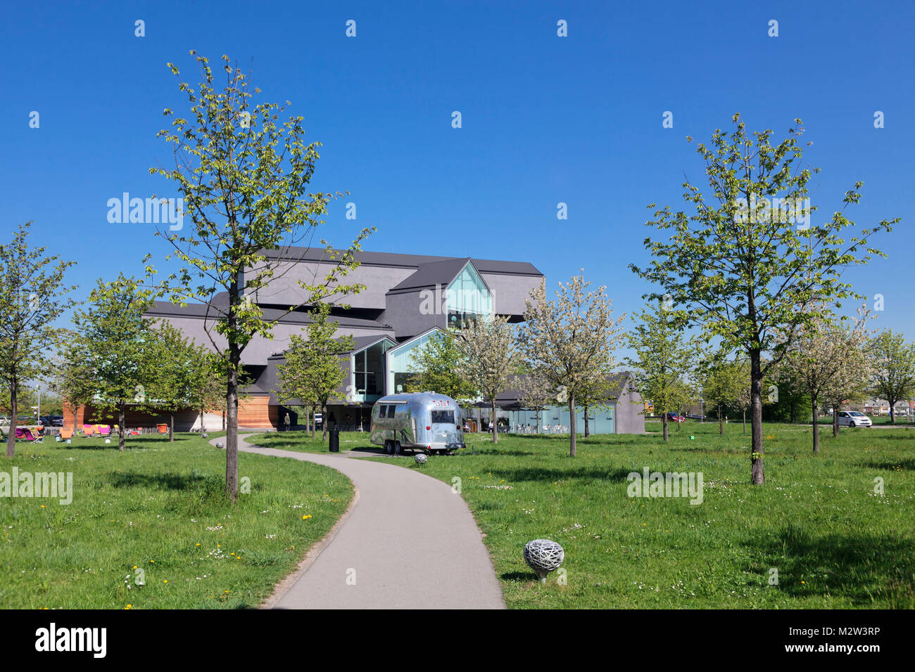 Vitra Design Museum, Vitra Haus, architectes : Duc & Meuron, Weil am Rhein, Markgräfler Land, sud de la Forêt Noire, Bade-Wurtemberg, Allemagne Banque D'Images