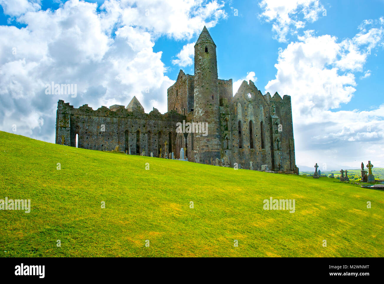 Le rocher de Cashel en Irlande Banque D'Images