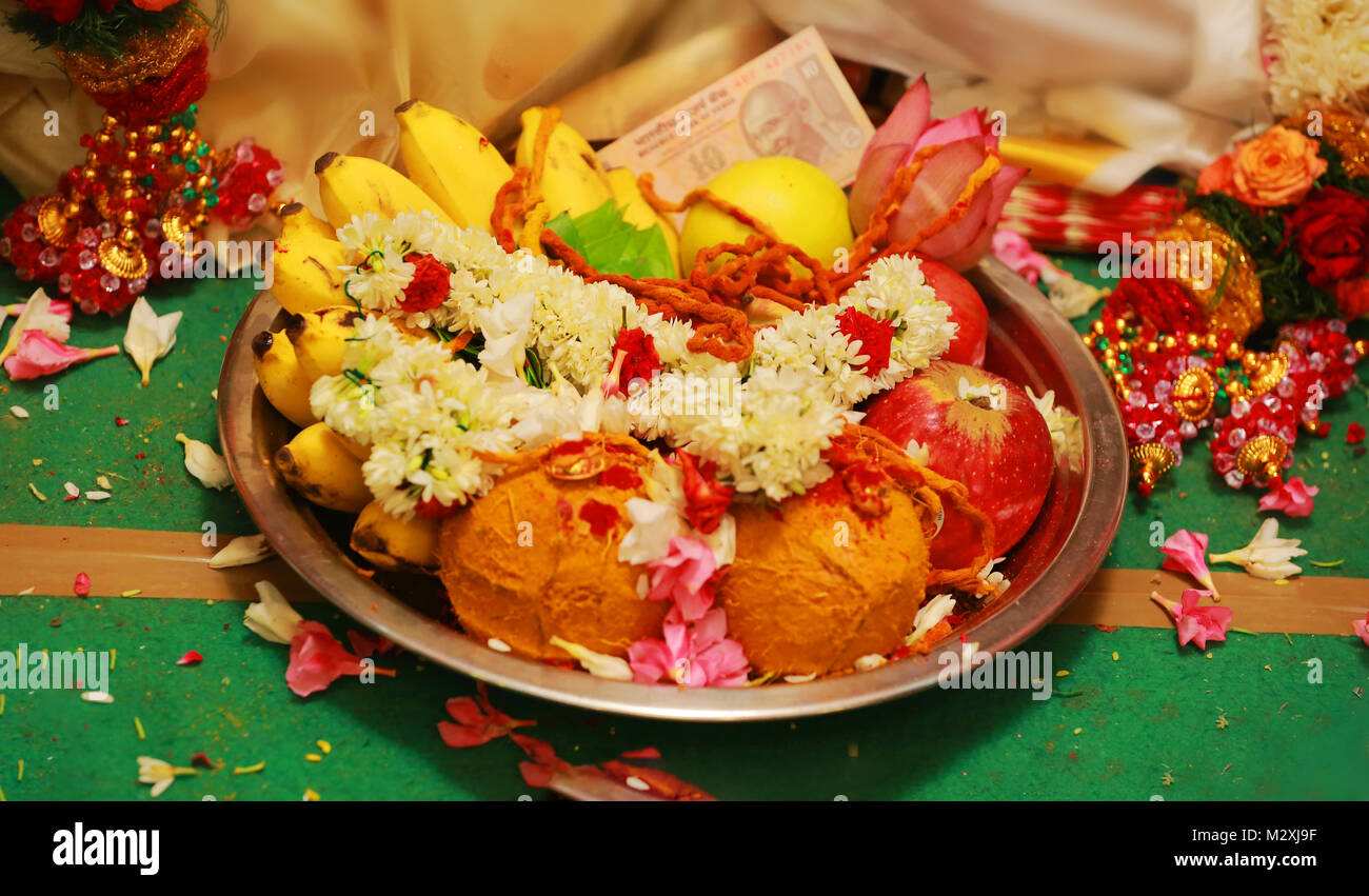 Cérémonie de mariage indien Banque D'Images