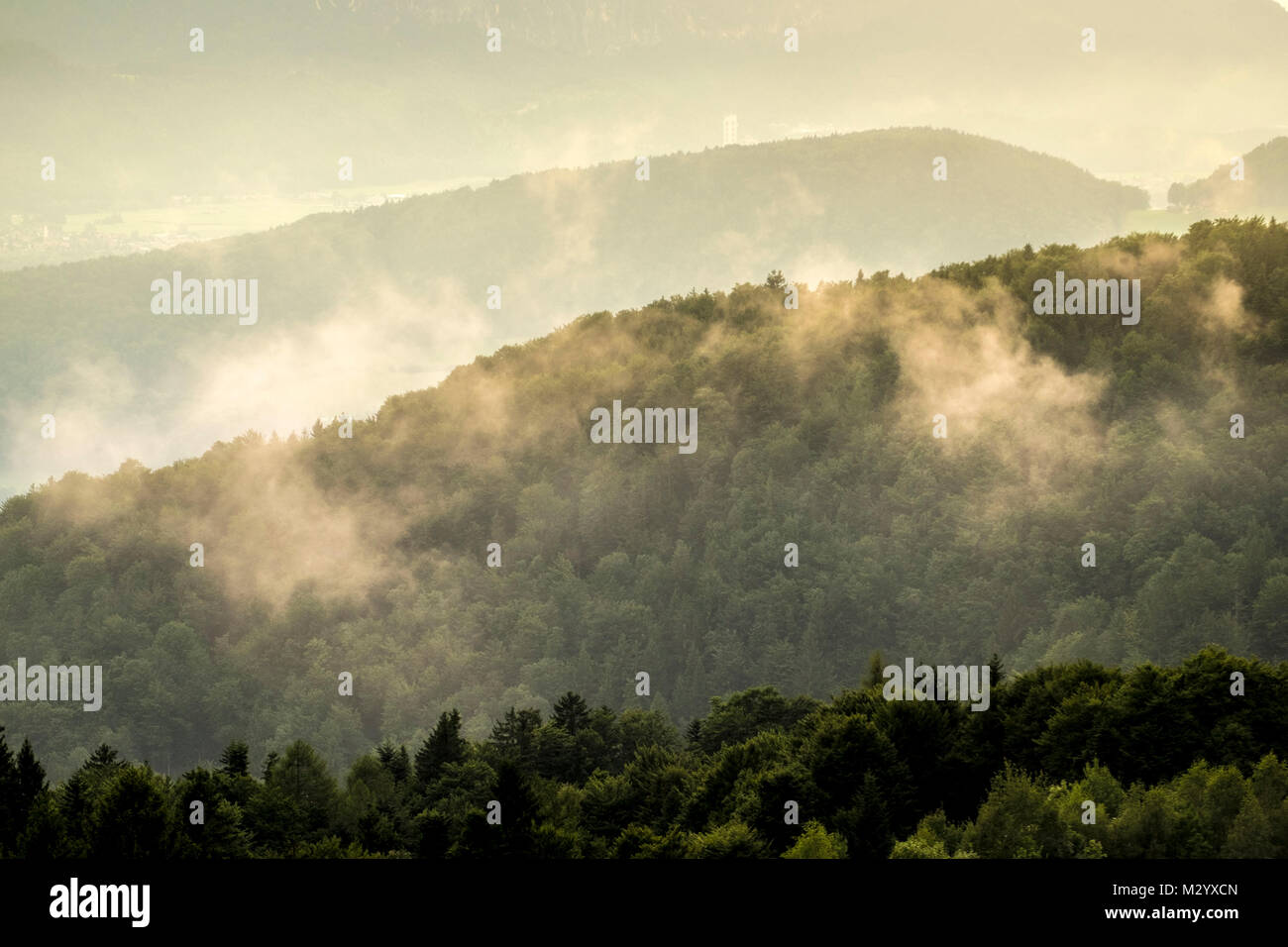 Paysage dans les Alpes en Autriche, Europe Banque D'Images