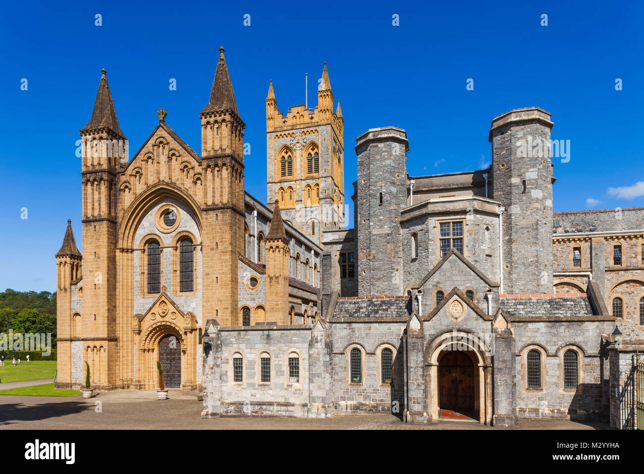 L'Angleterre, l'abbaye de Buckfast, Devon Banque D'Images