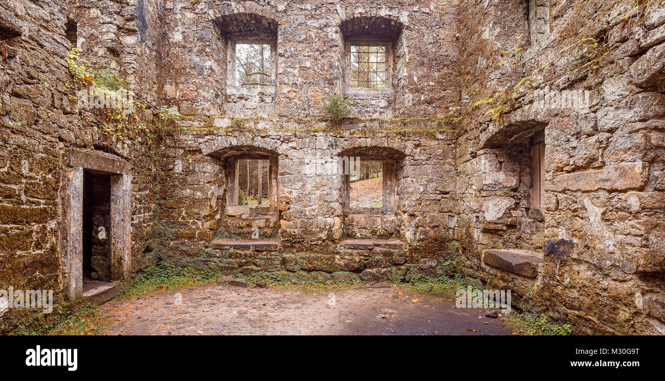 Ancien moulin au sol près de Jet ?ichovice en tchèque à la gorge edmund Banque D'Images