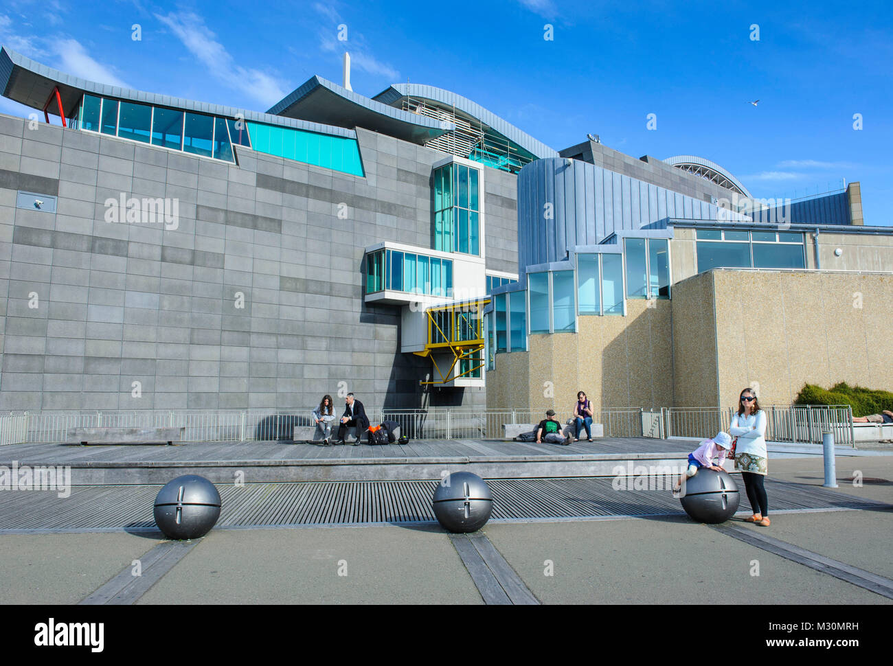 Le Musée Te Papa, de Nouvelle Zélande, Wellington, Île du Nord Banque D'Images