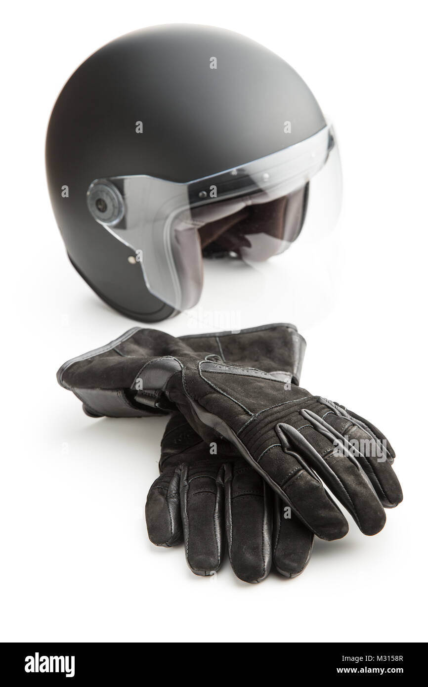 Gants de moto Banque de photographies et d'images à haute résolution - Alamy