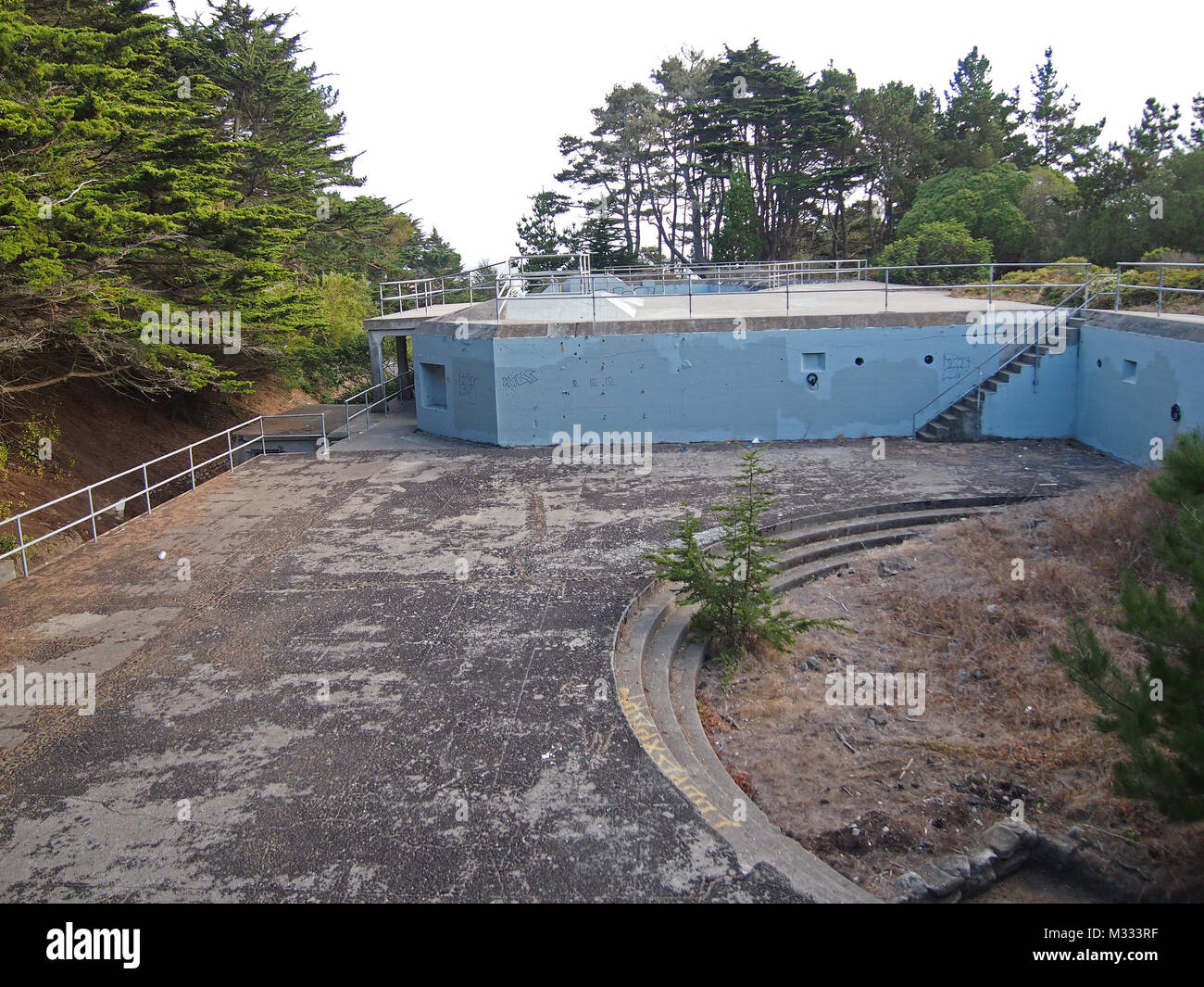 Bunkers, Presidio, à San Francisco, Californie Banque D'Images