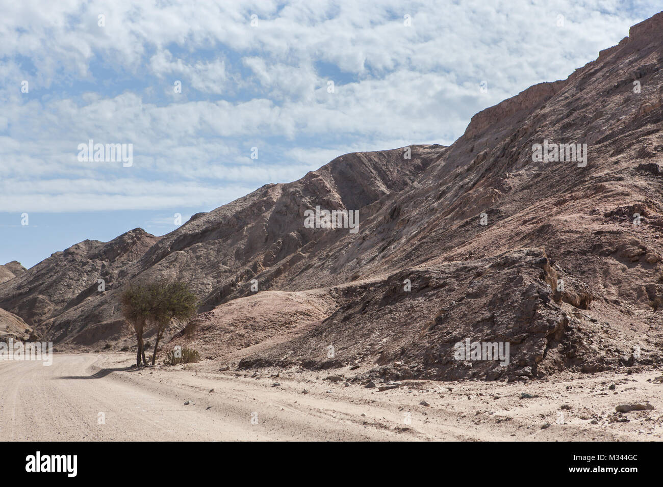 Paysage désertique, Swakopmund, Namibie Banque D'Images