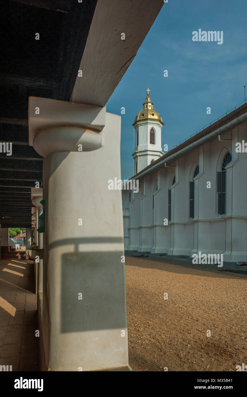 Église catholique syro-malabare, changanassery, Kerala, Inde, Asie Banque D'Images