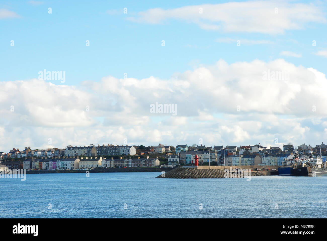 Vue générale de Bangor, Irlande du Nord, Royaume-Uni Banque D'Images