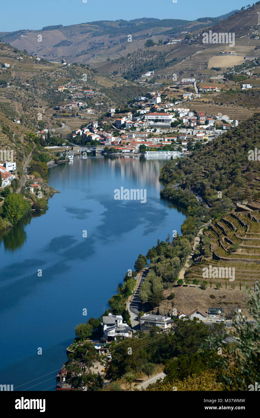 Pinhão, Vallée du Douro, Portugal, Europe Banque D'Images