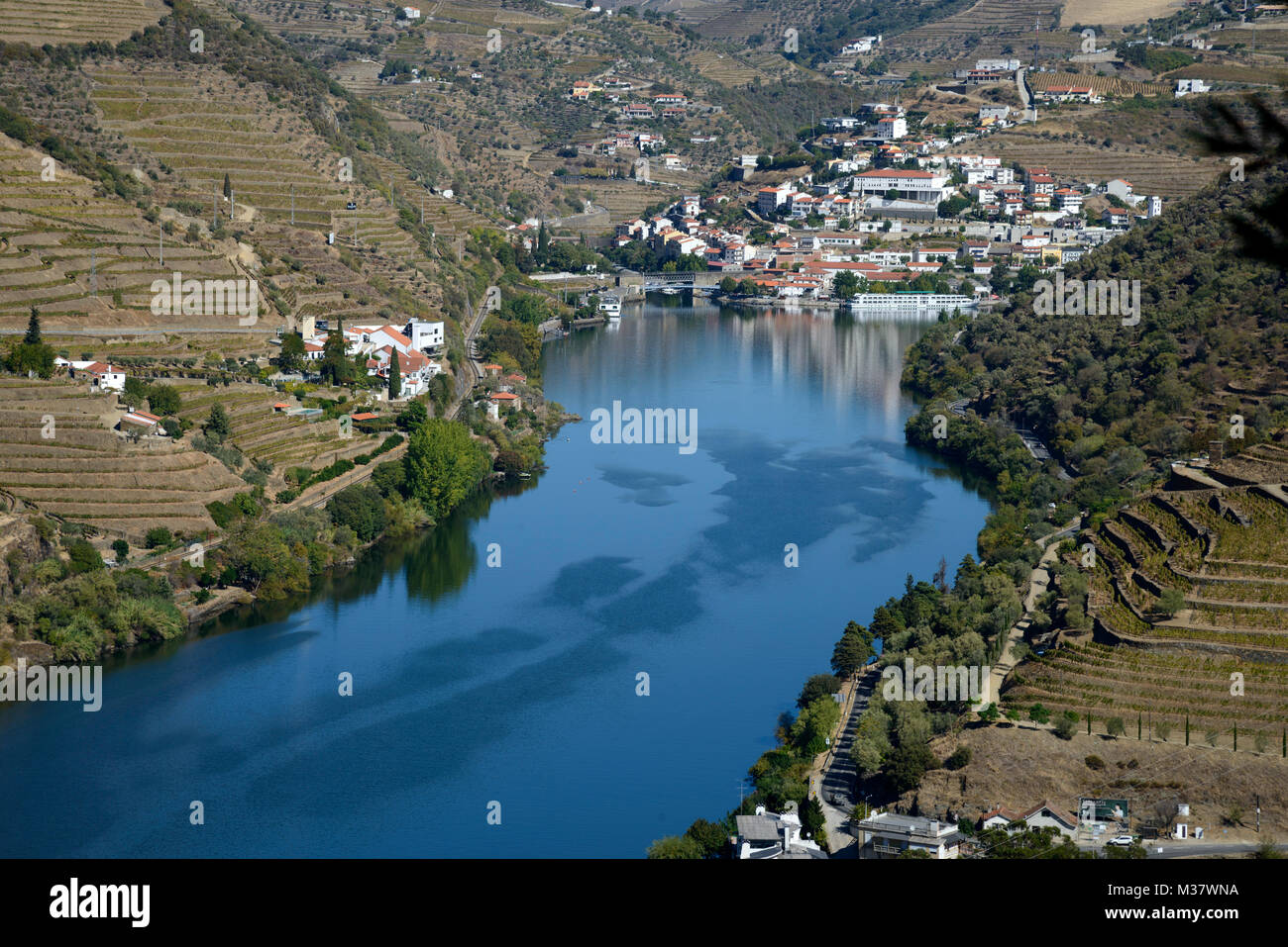 Pinhão, Vallée du Douro, Portugal, Europe Banque D'Images