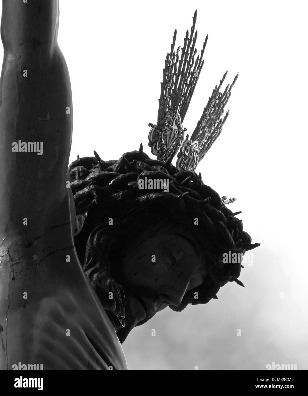 Black christ statue Banque de photographies et d’images à haute