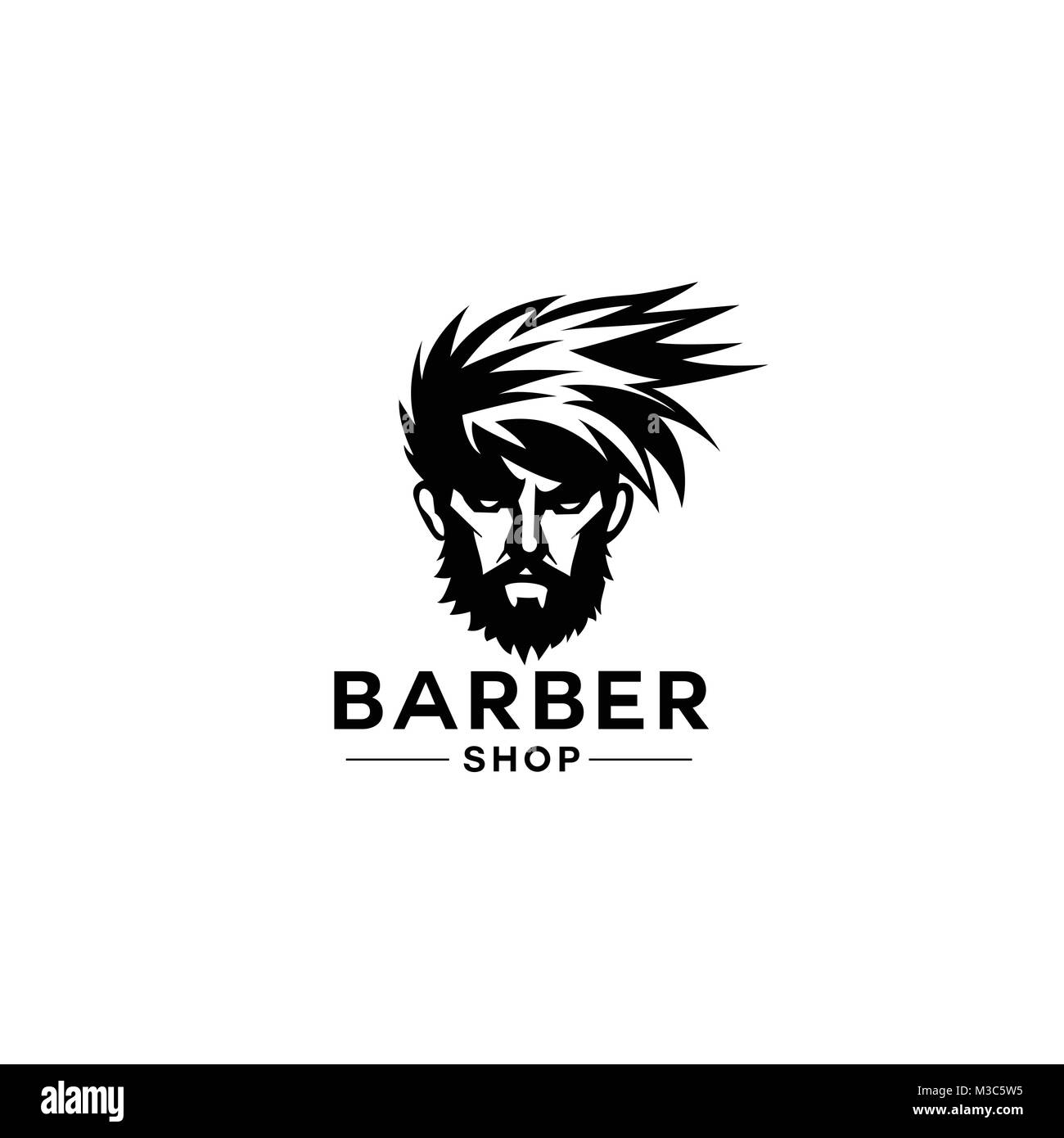 Hairsytle vintage vector illustration Illustration de Vecteur