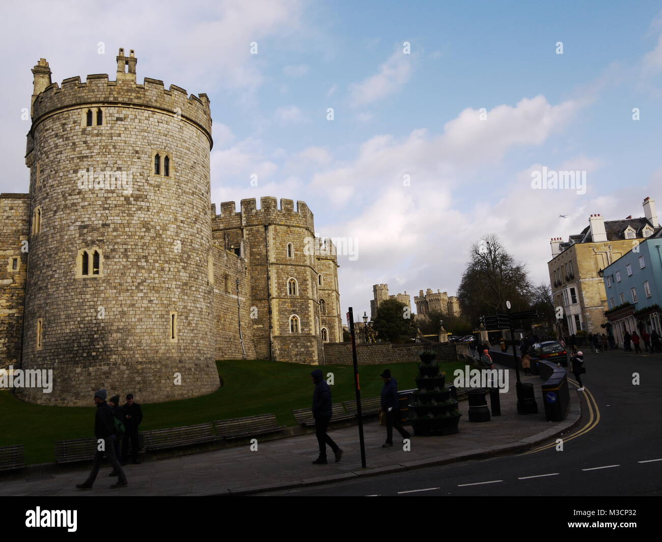 Le Château de Windsor, Windsor, Berkshire, Royaume-Uni. Banque D'Images