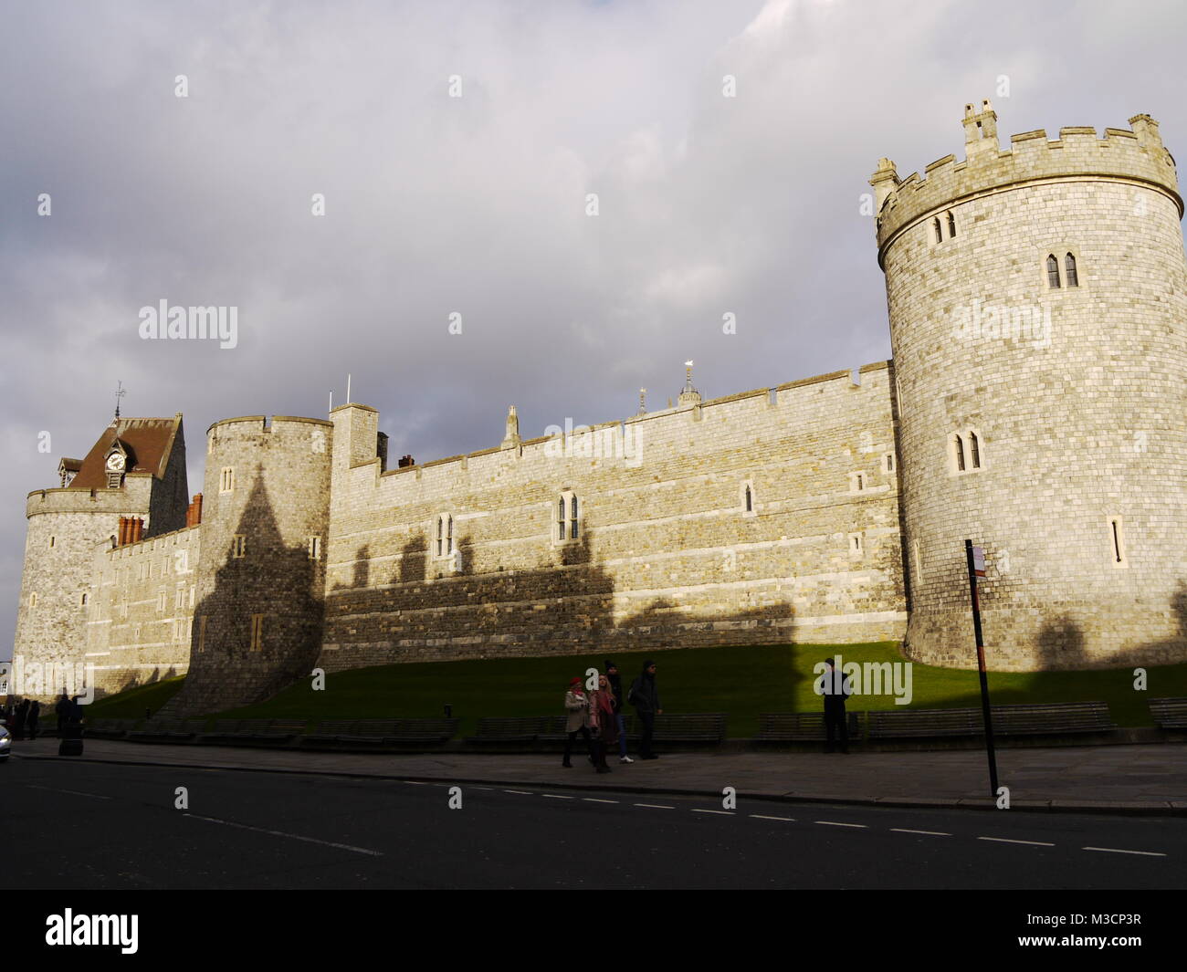 Le Château de Windsor, Windsor, Berkshire, Royaume-Uni. Banque D'Images