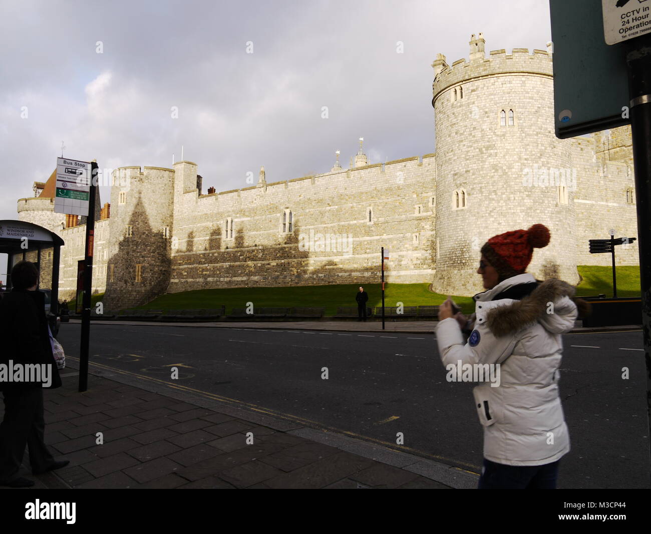 Le Château de Windsor, Windsor, Berkshire, Royaume-Uni. Banque D'Images