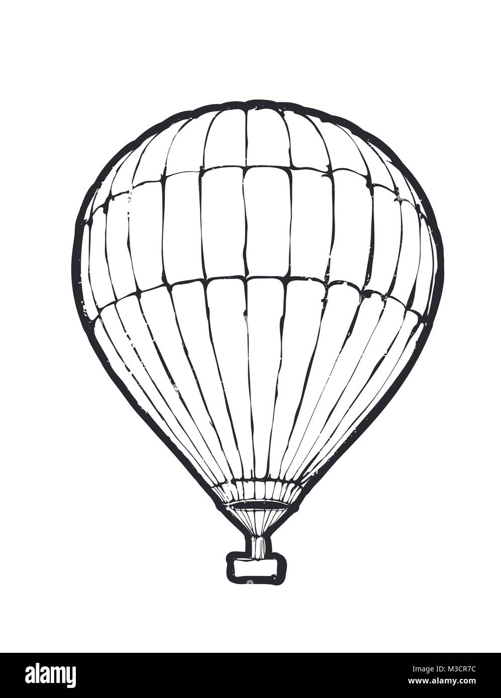 Ballon à air Illustration de Vecteur