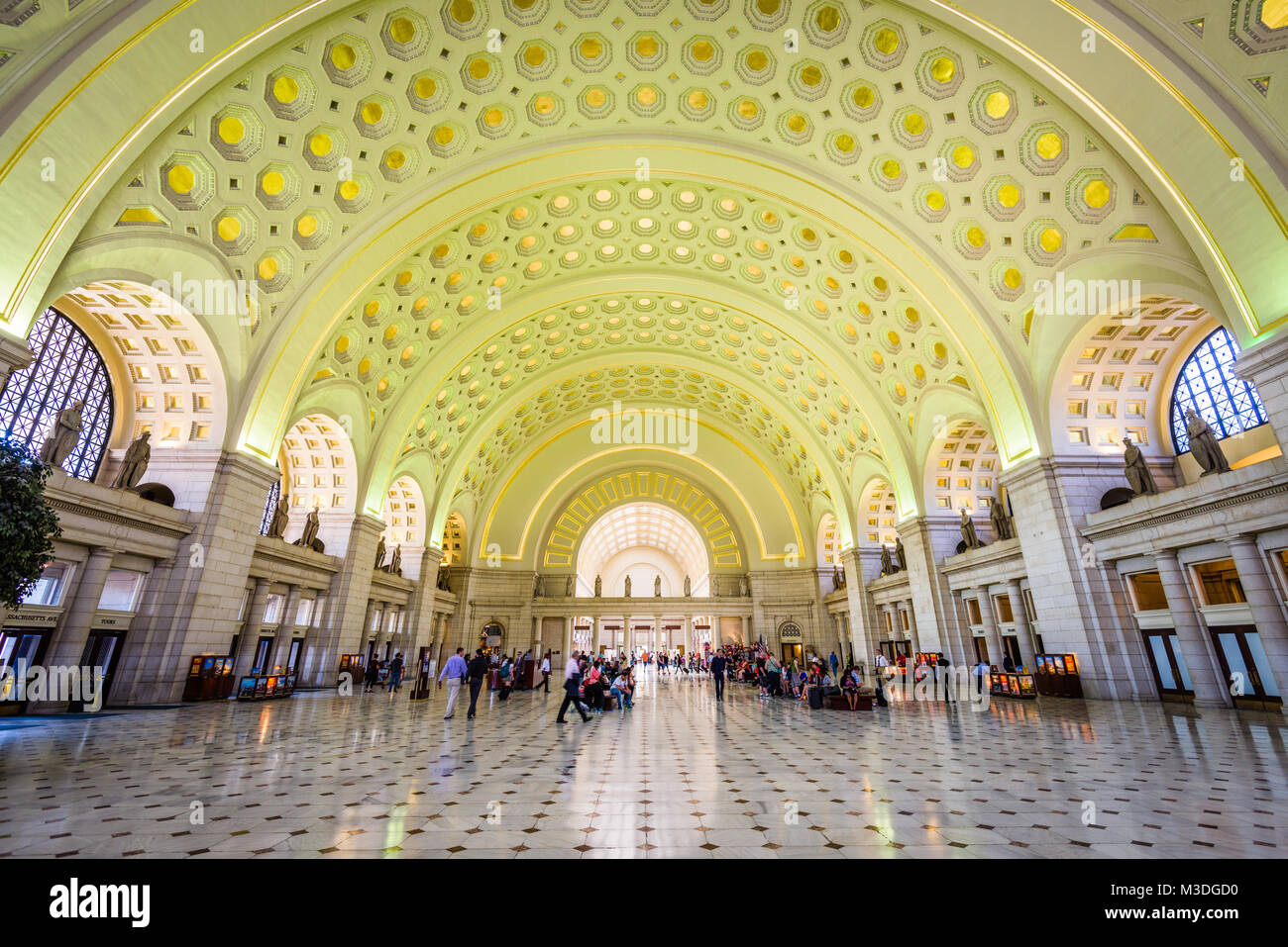 WASHINGTON DC - 17 juin 2016 : Union Station à Washington DC. Historique La gare est ouverte en 1907. Banque D'Images
