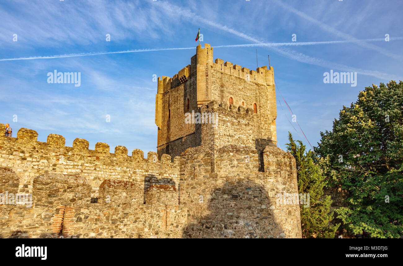 Le fort Castillo de Braganza sur ciel bleu Banque D'Images