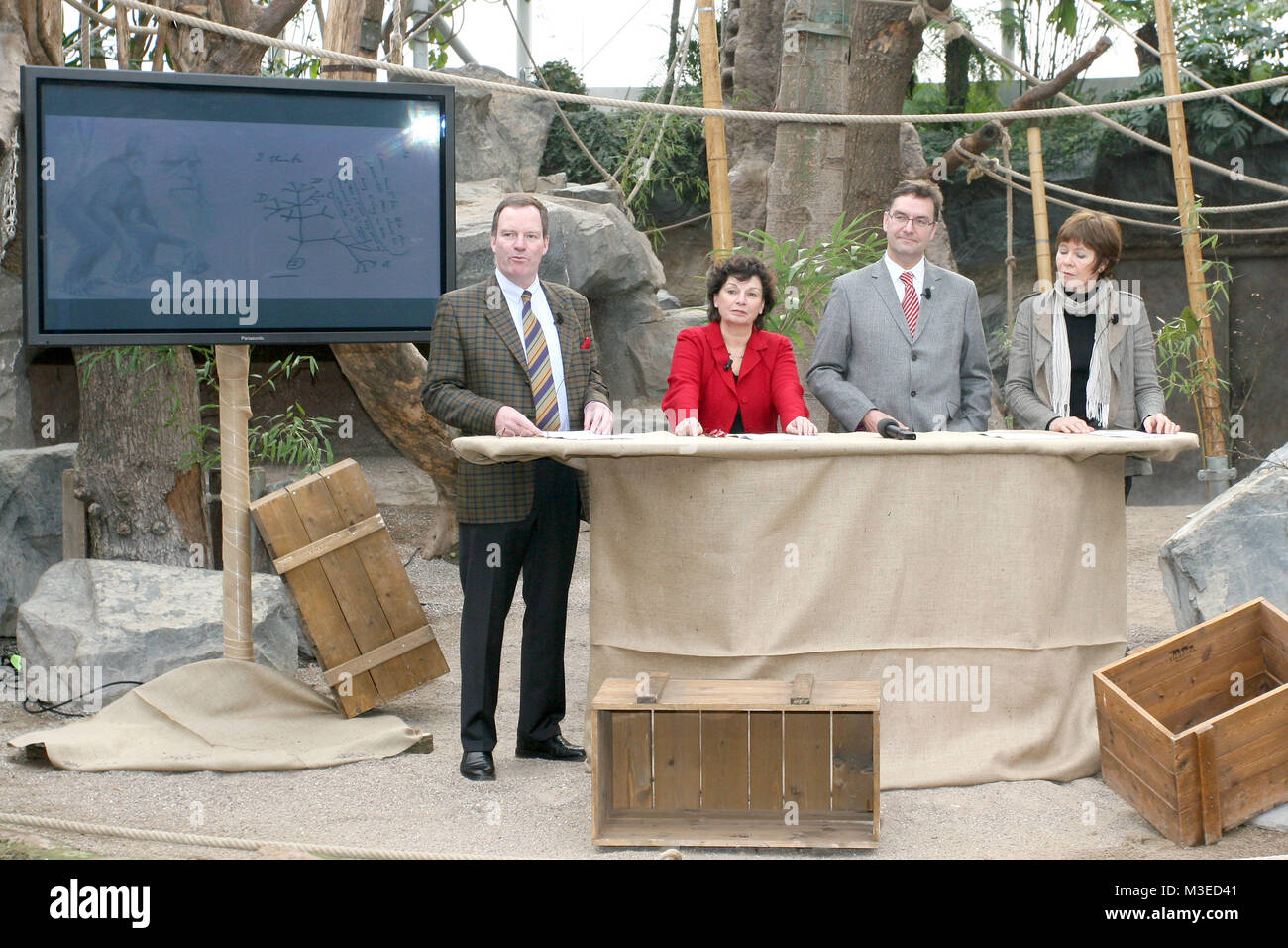 Des Darwin Jahres Eroeffnung Und Vorstellung Der Kooperation Unter