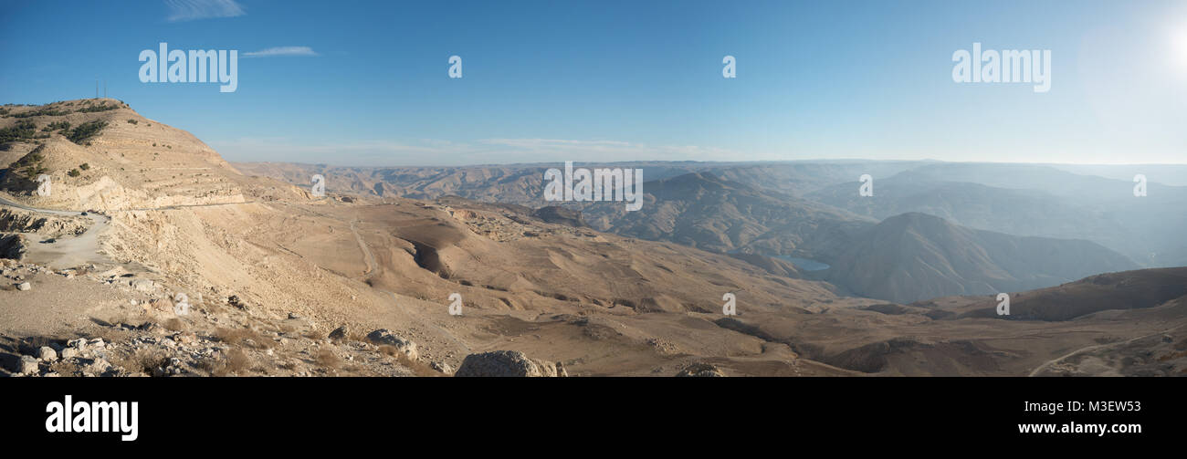 Route du roi de Jordanie prises en 2015 Banque D'Images